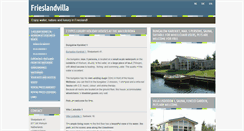 Desktop Screenshot of frieslandvilla.com
